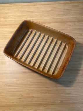Pampered Chef Stoneware Small roasting pan